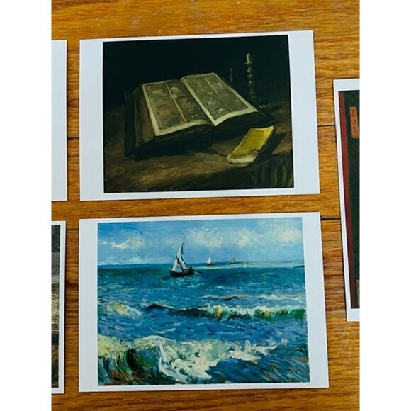 Lot of 5 Vincent Van Gogh Museum Post Cards New - Picture 3 of 4